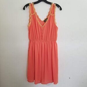 NEW Maude Lace Sleeveless Midi Dress Size Large